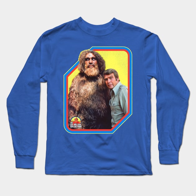 Steve and Andre the Sasquatch Long Sleeve T-Shirt by darklordpug